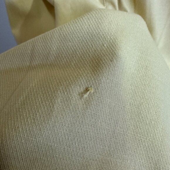 Peach Love California Yellow Collared Dress with Cut Outs at Waist/Back, Size M - Picture 5 of 5